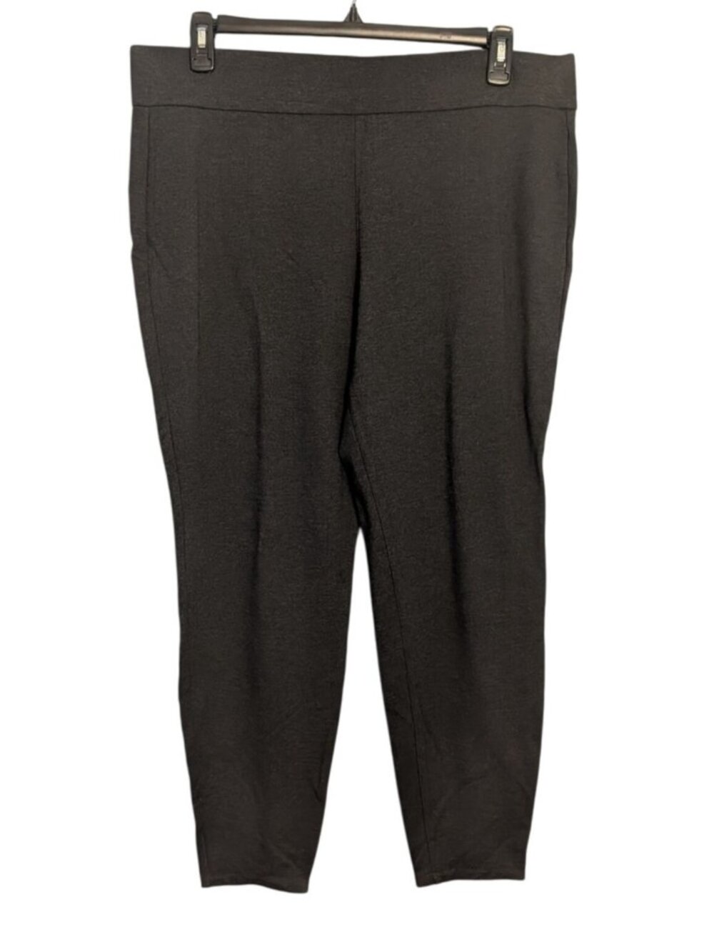 Eileen Fisher Womens XL Gray Stretch Pants Viscose Blend - Picture 12 of 12